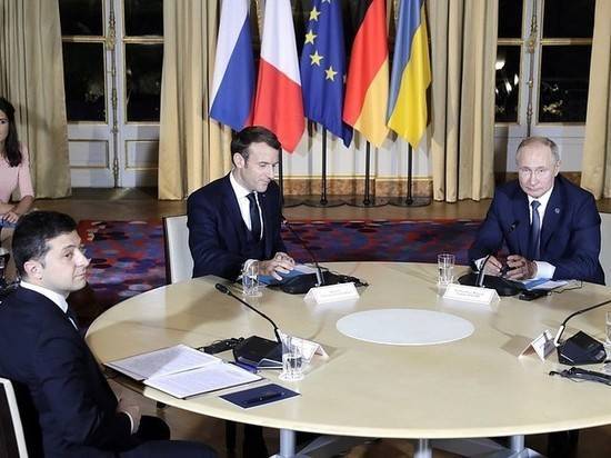 Владимир Зеленский - Владимир Путин - Ангела Меркель - Зеленский заявил о нежелании Путина обсуждать с ним Крым - newtvnews.ru - Россия - Украина - Киев - Крым - Германия - Франция - Севастополь