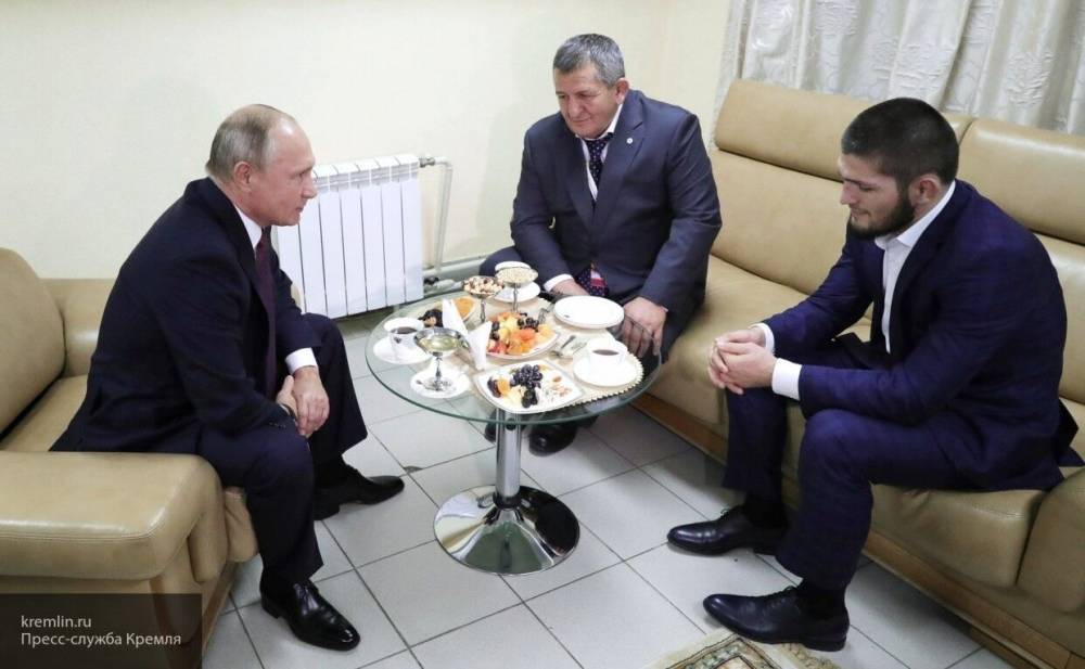 Владимир Путин - Хабиб Нурмагомедов - Аля Абдель - Вадим Наумов - Путин пообещал Хабибу лучшее лечение для его отца - nation-news.ru - Россия