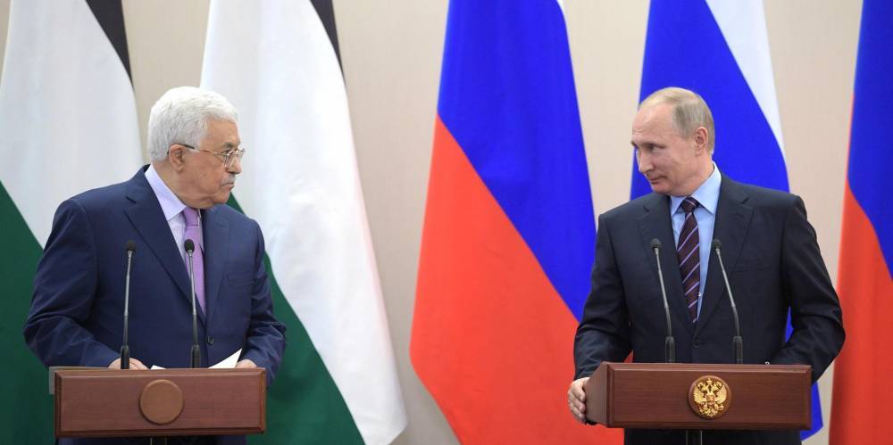 Владимир Путин - Махмуд Аббас - Президент Палестины попросил Путина помочь в урегулировании конфликта с Израилем - ruposters.ru - Москва - Россия - США - Израиль - Палестина