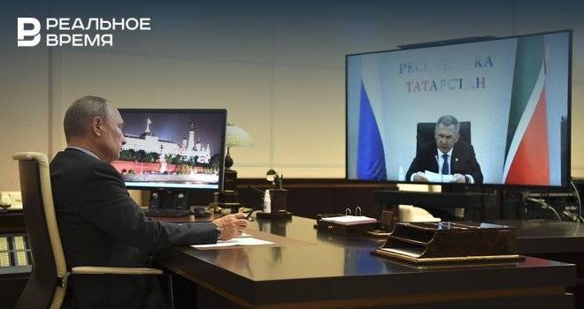 Владимир Путин - Рустам Минниханов - Путин — Минниханову: «Я, безусловно, поддержу ваше выдвижение» - realnoevremya.ru - респ. Татарстан
