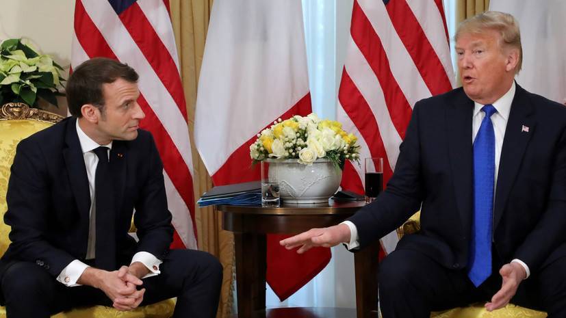 Дональд Трамп - Дир Джадд - Трамп обсудил по телефону с Макроном проведение саммита G7 - russian.rt.com - США - Франция