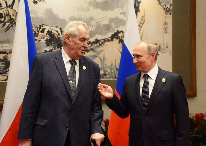 Владимир Путин - Юрий Ушаков - Милош Земан - Президент Чехии приедет в Москву на празднование 75-летия Победы - vinegret.cz - Москва - Россия - Германия - Чехия