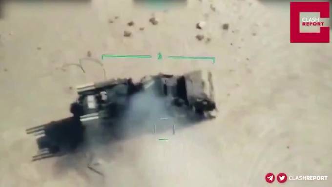 Муаммар Каддафи - Появилось видео уничтожения российского "Панциря" в Ливии - piter.tv - Россия - Турция - Ливия