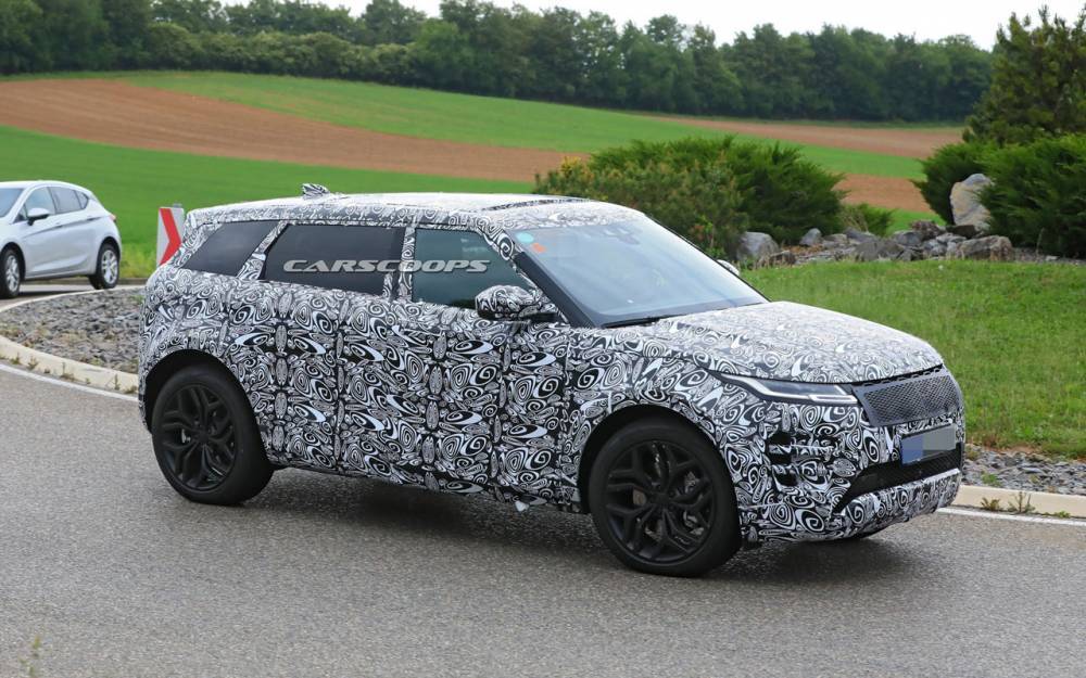 Удлиненный Range Rover Evoque на тестах: первые фото - zr.ru