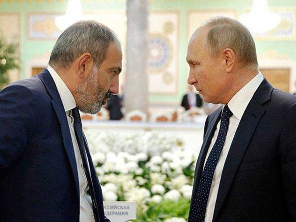 Как Путин поставил Пашиняна на место на виду у окружающих - aze.az - Москва - Россия - Армения - Грузия