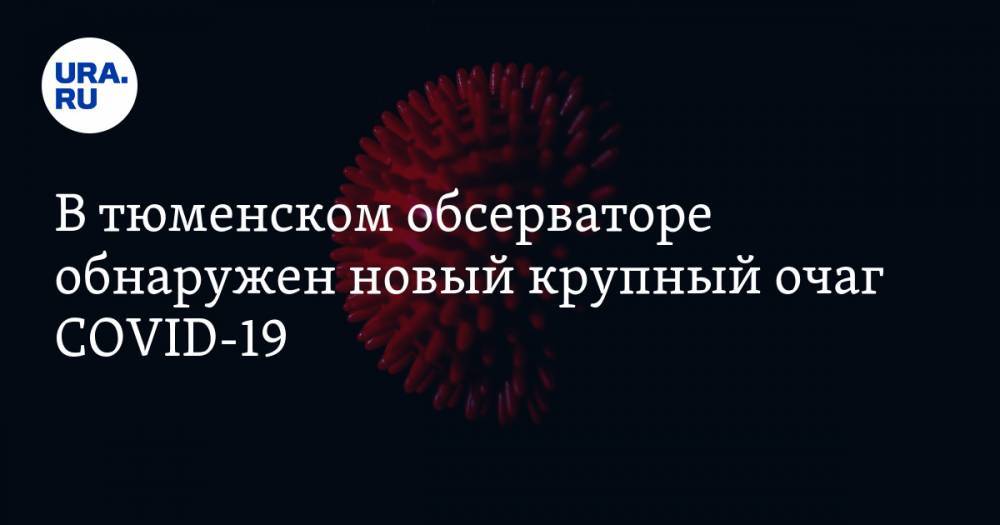 В тюменском обсерваторе обнаружен новый крупный очаг COVID-19. Все заболевшие прибыли из ЯНАО - ura.news - Тюмень - окр. Янао