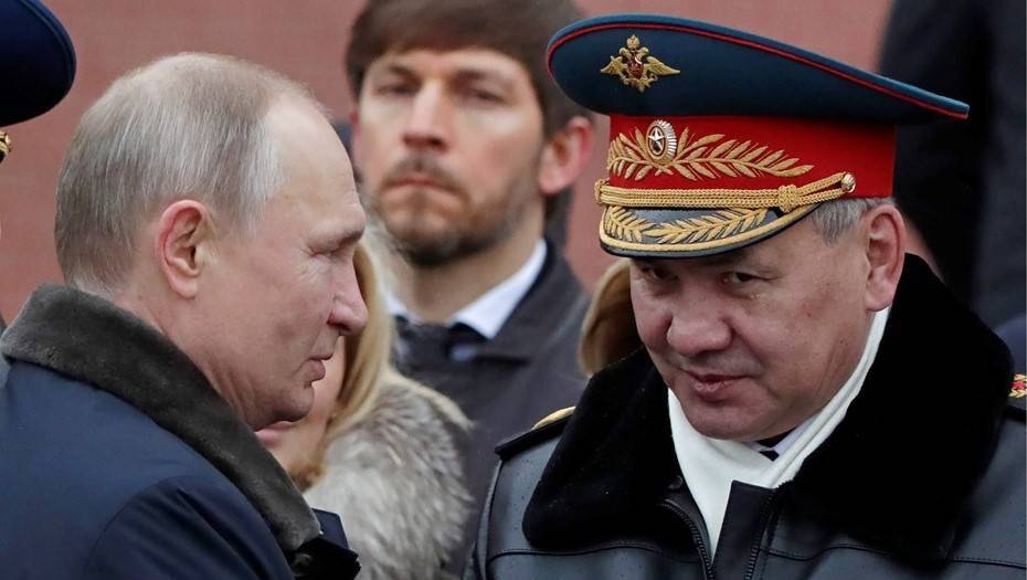 Сергей Шойгу - Владимир Путин - Александр Невский - Шойгу на юбилей получил от Путина орден с мечами - dp.ru - Россия