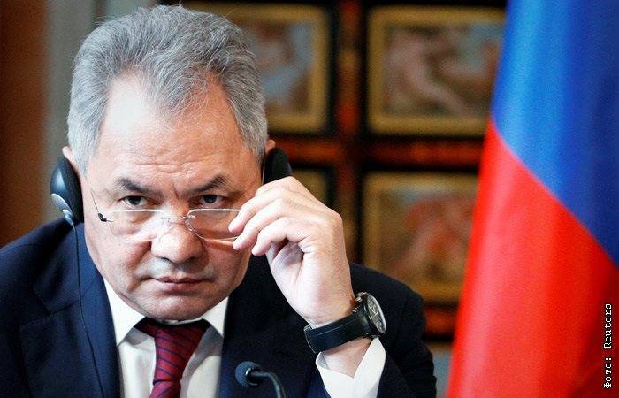 Сергей Шойгу - Владимир Путин - Путин наградил Шойгу орденом "За заслуги перед Отечеством" I степени - interfax.ru - Москва - Россия
