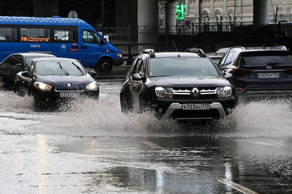 Столичных водителей предупредили о сильном дожде и снеге - vm.ru - Москва - Россия - Госавтоинспекция