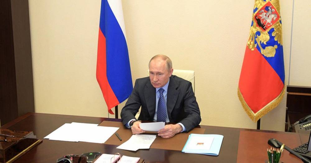 Владимир Путин - Татьяна Голикова - Путин проводит совещание по вопросам образования в условиях COVID-19 - ren.tv - Россия