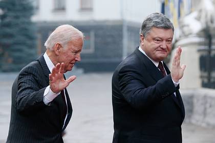 Петр Порошенко - Джо Байден - Источник утечки пленок Байдена нашли в окружении Порошенко - lenta.ru - США - Украина