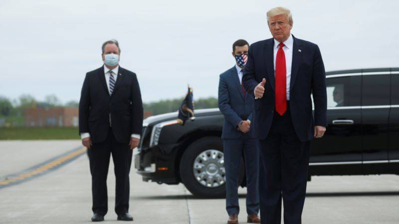 Дональд Трамп - Трамп посетил завод Ford в Мичигане – вновь без защитной маски - golos-ameriki.ru - шт. Мичиган