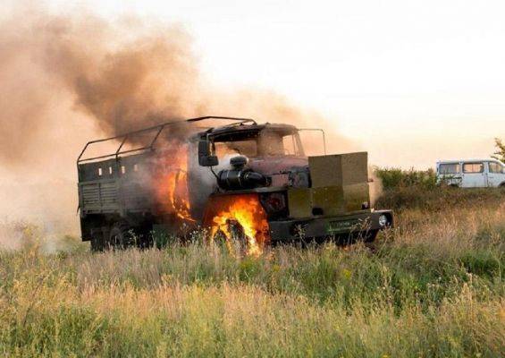 Яков Осадчий - Леонид Пасечник - ЛНР: Грузовик ВСУ подорвался на мине, один военный погиб, трое ранено - eadaily.com - ЛНР