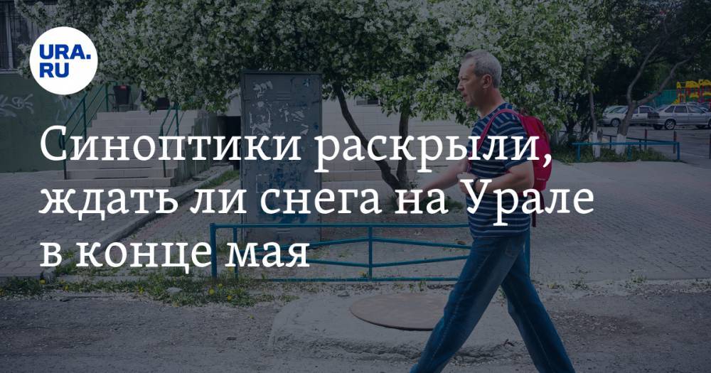 Александр Синенков - Синоптики раскрыли, ждать ли снега на Урале в конце мая. Прогноз - ura.news - Москва - Россия - Башкирия