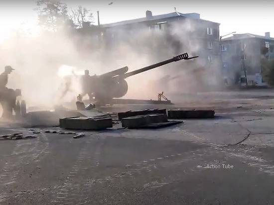 Денис Пушилин - Армия ДНР уничтожила огнем позиции украинских военных в Донбассе - newtvnews.ru - Киев - ДНР