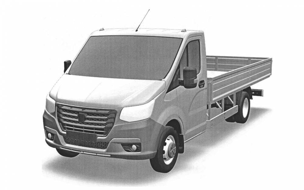 ГАЗ запатентовал внешность новой грузовой ГАЗели - zr.ru