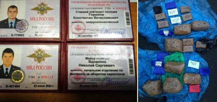 В Подмосковье задержали двух полицейских, которые перевозили большую партию наркотико - rf-smi.ru - Краснодар - Московская обл. - округ Южный