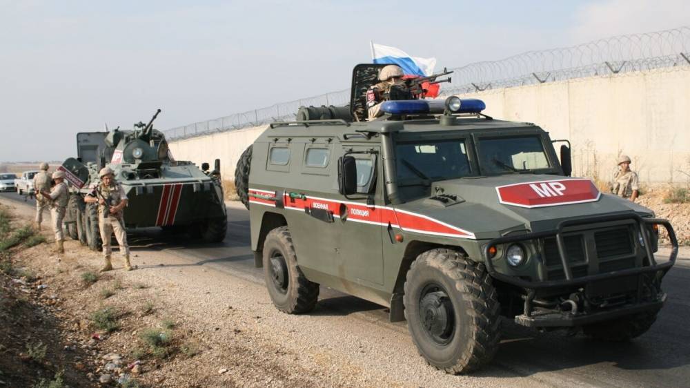 Российские военные в Сирии провели патрулирование в провинции Алеппо - riafan.ru - Россия - Сирия - Дамаск - Турция