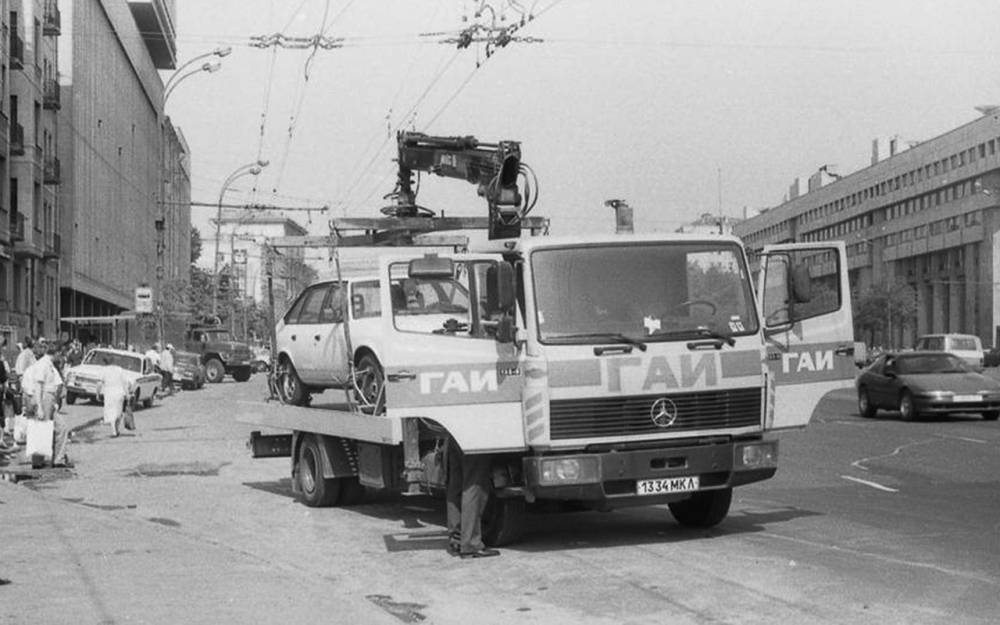 Первый год России: выход 99-й, первая импортная АЗС, первые эвакуаторы - zr.ru - Россия - Самара