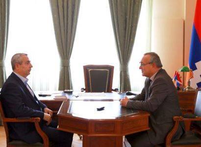Артур Товмасян - Глава МИД Арцаха встретился с новоназначенным спикером парламента республики - news.am - Армения