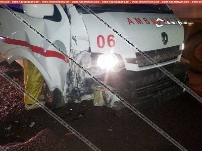 В Сюникской области попала в аварию машина скорой помощи, перевозившая пациента с коронавирусом - news.am - Ереван - Горис