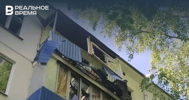 МЧС Татарстана показало кадры с места взрыва газа в казанской пятиэтажке - realnoevremya.ru - респ. Татарстан - Казань