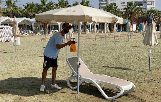 Самые отчаянные вернулись на пляжи - vkcyprus.com - Кипр
