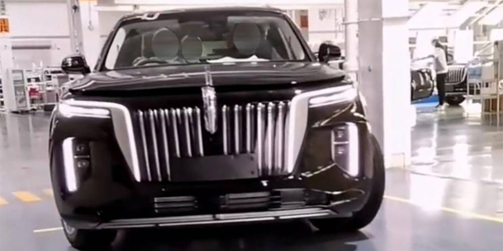 Появились новые снимки китайского конкурента Rolls-Royce и Aurus - autonews.ru - Китай