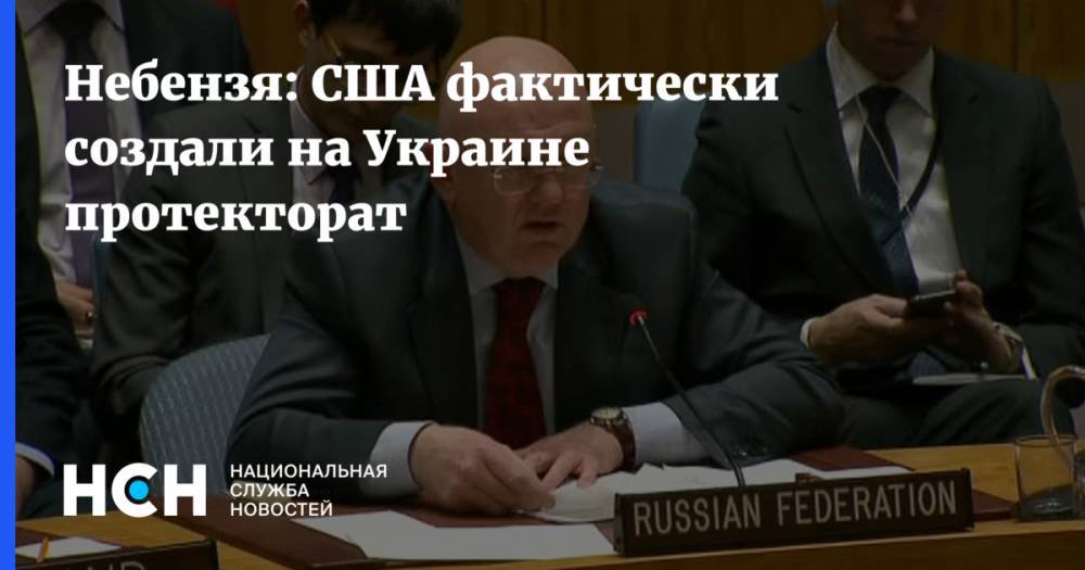 Петр Порошенко - Джон Керри - Джозеф Байден - Василий Небензя - Небензя: США фактически создали на Украине протекторат - nsn.fm - Россия - США - Украина - Киев