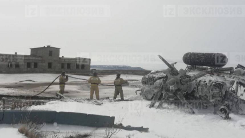 На месте падения вертолета Ми-8 на Чукотке обнаружены черные ящики - 5-tv.ru - Чукотка - район Анадырский