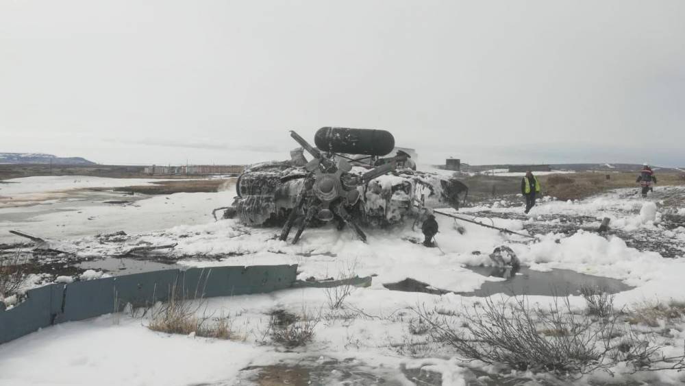 В России разбился военный вертолет, погиб экипаж - focus.ua - Россия - Чукотка