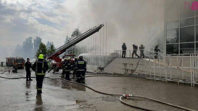 В Кишиневе произошел пожар рядом с коронавирусным госпиталем - eadaily.com - Молдавия - Кишинев