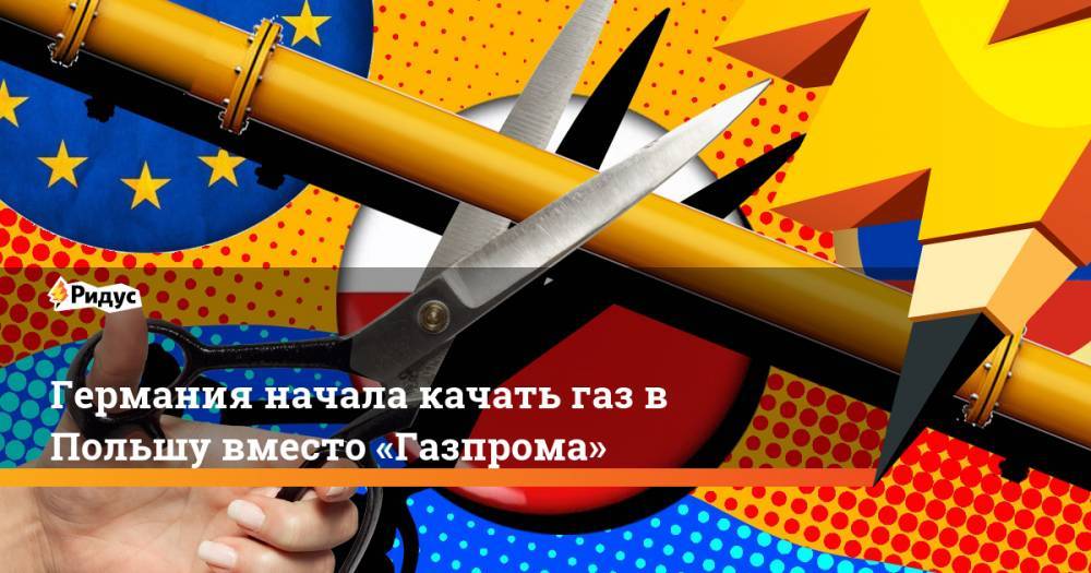 Германия начала качать газ в Польшу вместо «Газпрома» - ridus.ru - Германия - Польша