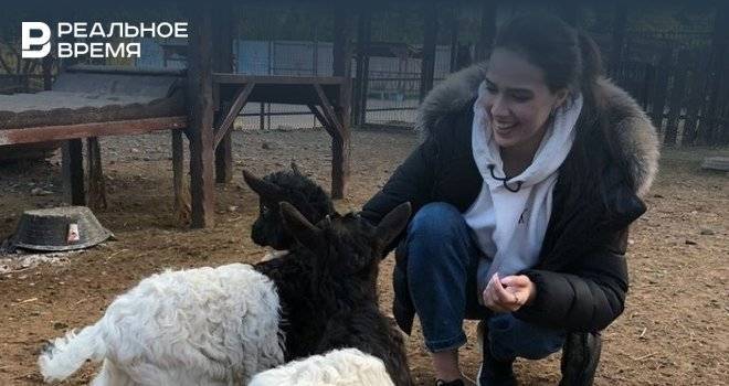 Алина Загитова - Алина Загитова посетила зоопарк Удмуртии - realnoevremya.ru - респ. Удмуртия