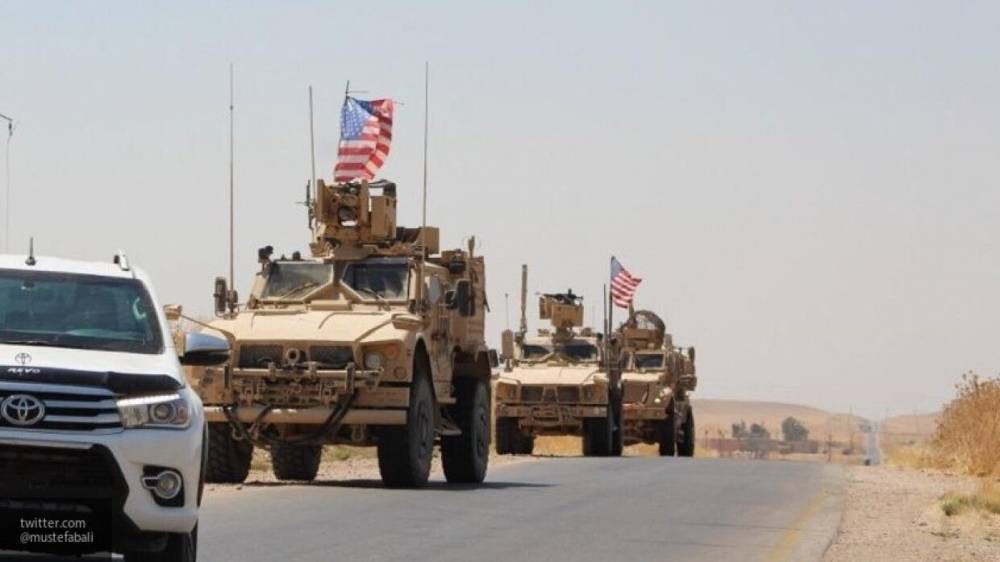 Колонну военных США в Сирии атаковали неизвестные в провинции Дейр-эз-Зор - nation-news.ru - Россия - США - Сирия - Сана