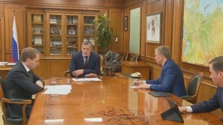 Юрий Трутнев - Проекты развития регионов представили губернаторы на встреч с правительством - 5-tv.ru - Россия - окр.Ненецкий - Архангельская обл.