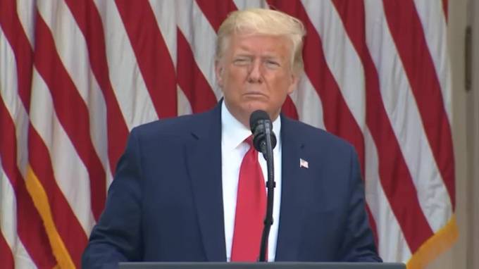 Дональд Трамп - Дональд Трамп анонсировал "мощный" ответ Китаю за действия в Гонконге - piter.tv - Китай - США - Гонконг - Гонконг