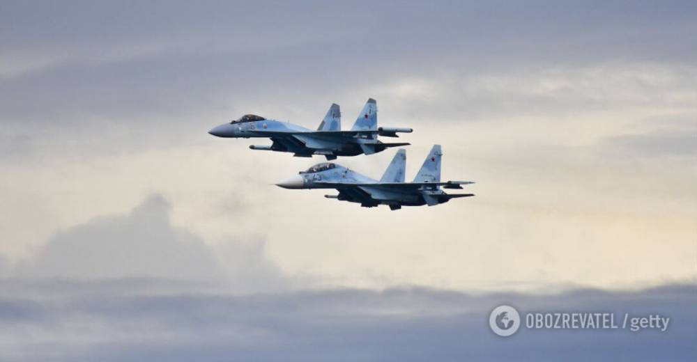 Истребители России устроили опасную стычку с самолетом США над морем. Видео - obozrevatel.com - Россия - США