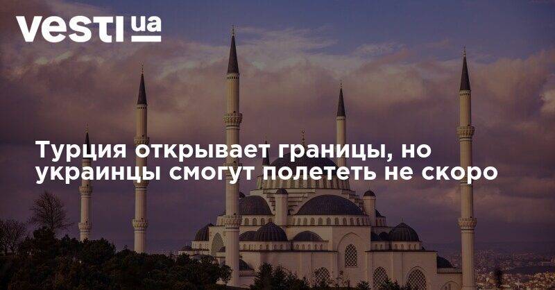 Турция открывает границы, но украинцы смогут полететь не скоро - vesti.ua - Китай - США - Украина - Узбекистан - Молдавия - Турция - Швеция - Канада - Болгария - Греция - Катар - Бахрейн - с. 1 Сентября