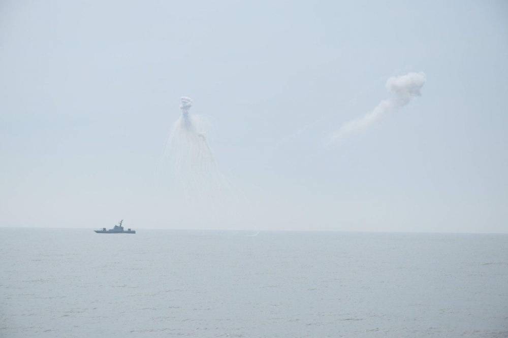 Украинский «москитный флот» тренировался ставить дымовую завесу - politnavigator.net - Украина