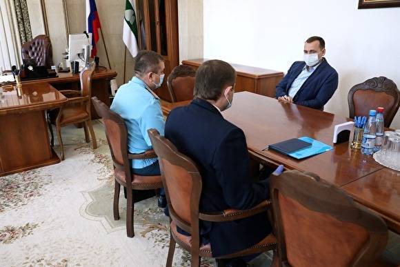 Вадим Шумков - Врио главы ГУ МЧС Зауралья вылечился от коронавируса и встретился с губернатором - znak.com - Россия - Курганская обл.