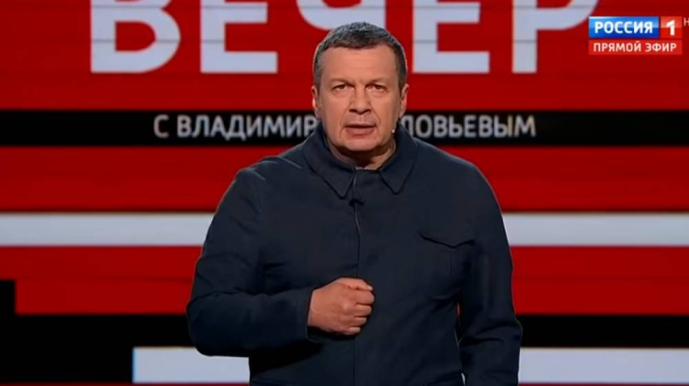 Владимир Зеленский - Дмитрий Песков - Владимир Соловьев - Роман Цимбалюк - Соловьев резко осадил украинского журналиста за выпады в адрес Пескова - riafan.ru - Москва - Россия - Украина - Зеленский