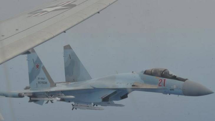 Су-35 сорвали секретную операцию самолета разведки США - mirnov.ru - Россия - США