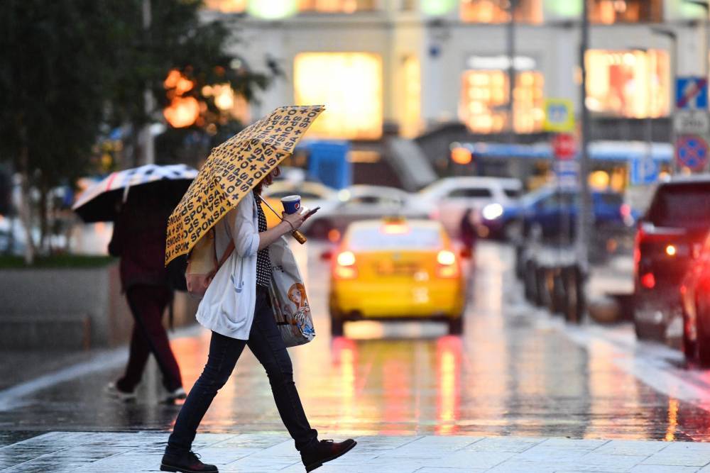 Москвичей предупредили о сильном дожде, грозе и граде в пятницу - vm.ru - Москва