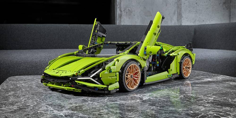 Lego показала модель самого мощного суперкара Lamborghini - autonews.ru
