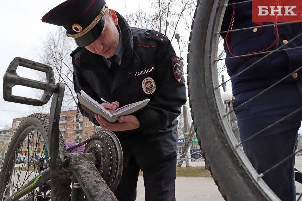 Сыктывкарским полицейским попался любитель чужих велосипедов - bnkomi.ru - Россия - респ. Коми - Сыктывкар