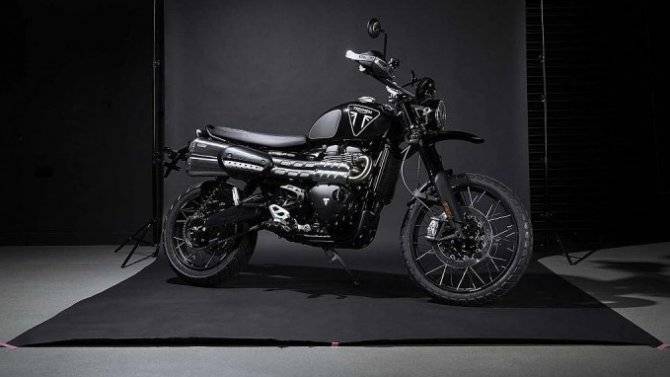 Джеймс Бонд - Triumph Scrambler 1200 получил спецверсию в честь Джеймса Бонда - usedcars.ru