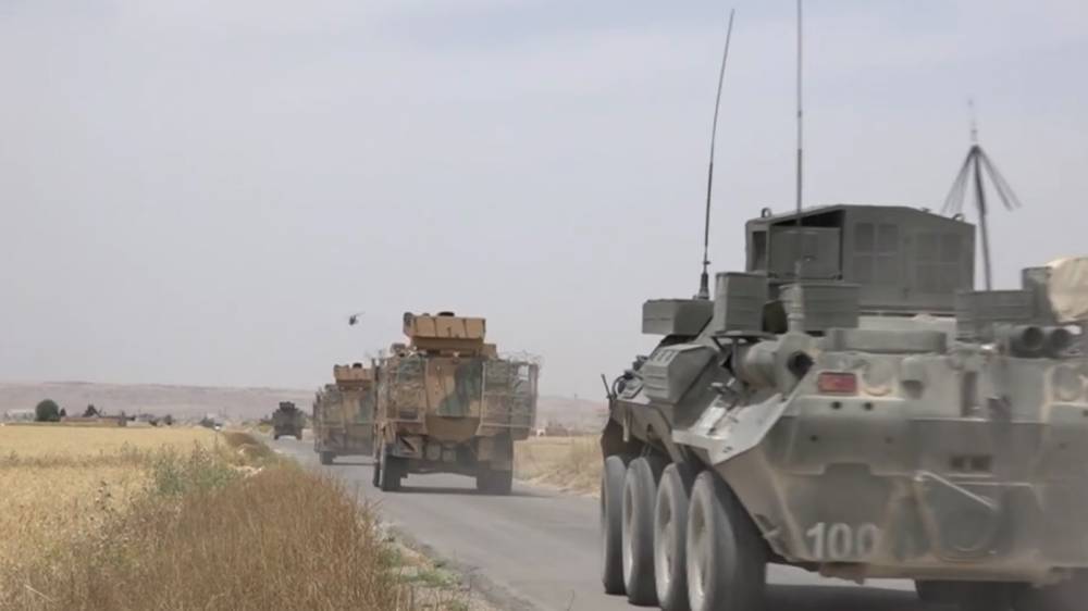 Российские и турецкие военные провели патрулирование в районе сирийского города Кобани - riafan.ru - Россия - Дамаск - Сирия - Турция - провинция Алеппо - Кобани
