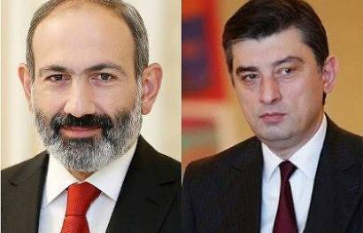 Никола Пашинян - Премьер-министр Грузии поздравил Никола Пашиняна в связи с Днем Первой Республики - news.am - Армения - Грузия