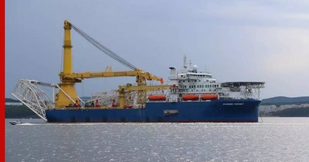 Marine Traffic - «Академик Черский» вернулся в немецкий порт Мукран - profile.ru - Германия - Сингапур - Мукран
